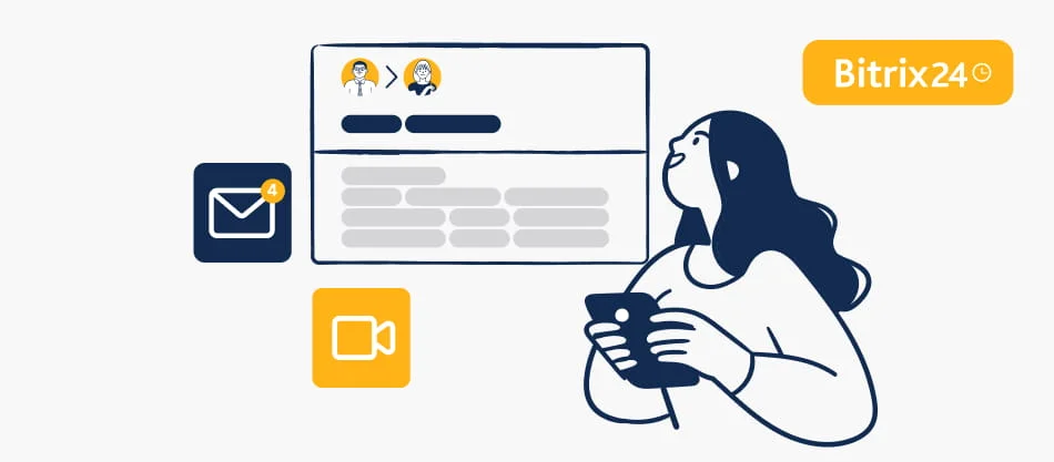 New in Bitrix24 Mobile App: Smarter Email and Calling Tools for Teams