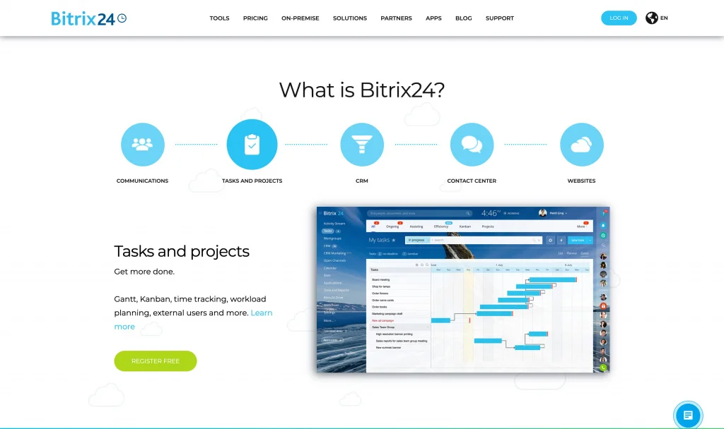 Bitrix24 as Microsoft project alternative Bitrix24 as Microsoft project alternative